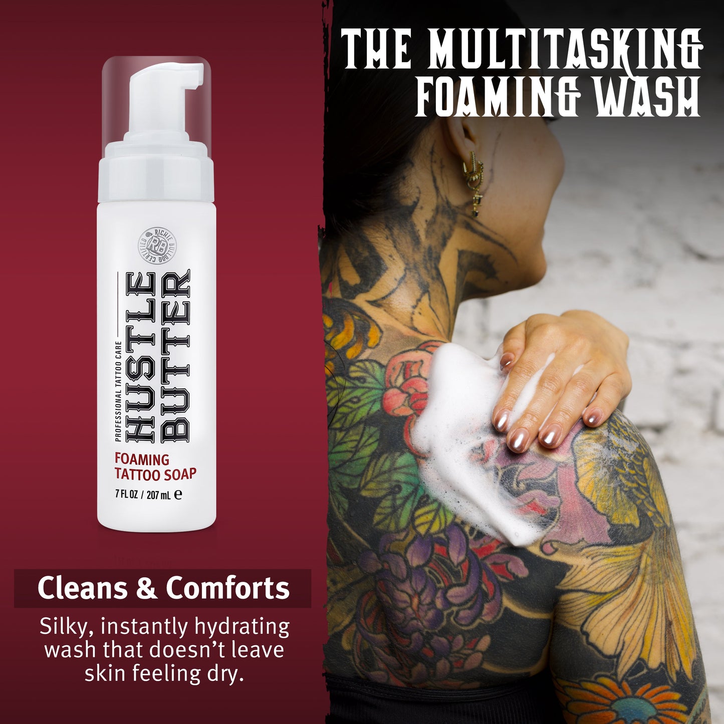 HUSTLE BUTTER FOAMING TATTOO SOAP