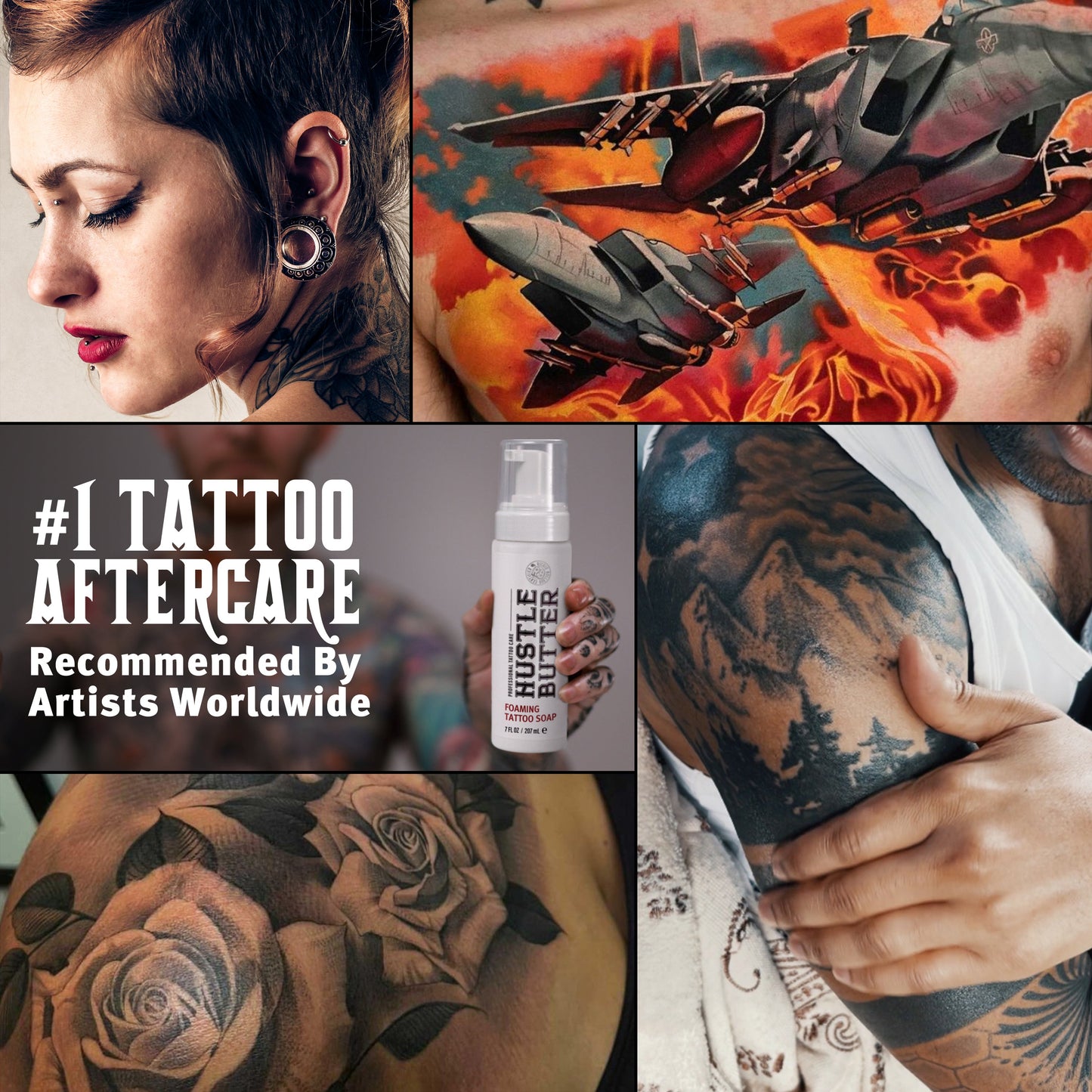 HUSTLE BUTTER FOAMING TATTOO SOAP
