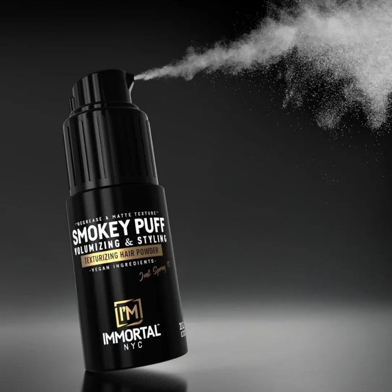 IMMORTAL SMOKEY PUFF VOLUME & STYLING SPRAY POWDER 20GM (BLACK)