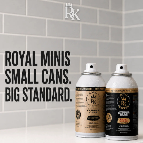 ROYAL KAPPER NON-TOXIC CLIPPER SPRAY -  MINI CHERRY BOURBON 3OZ