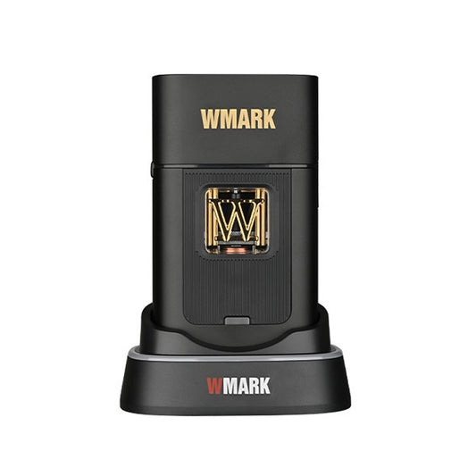 WMARK VECTOR motor shaver in black with ergonomic design, featuring precision blades for smooth, close grooming.