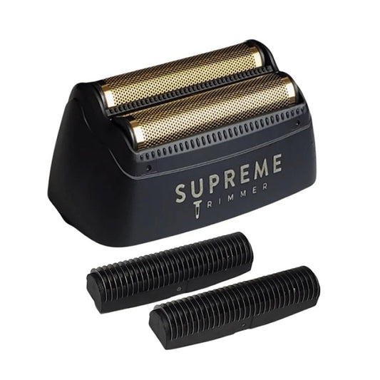 SUPREME FOIL & CUTTER REPLACEMENT - BLACK (CRUNCH SHAVERS) (#SB63B)