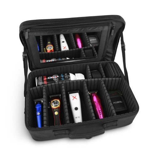 StyleCraft on-the-go case for mobile solutions, black protective phone case with textured design.
