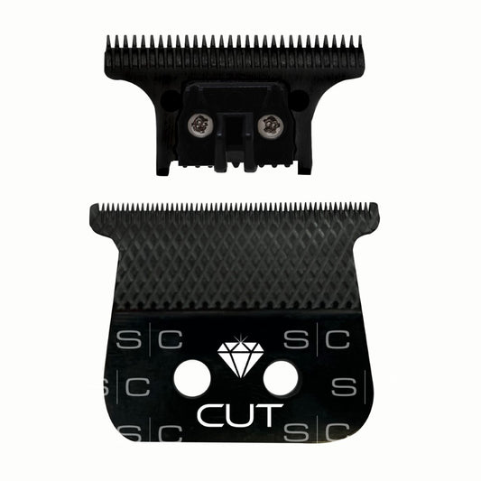 StyleCraft Diamond Cut DLC Trimmer Blade with "The One" Cutter, precision grooming tool for professional hair trimming.