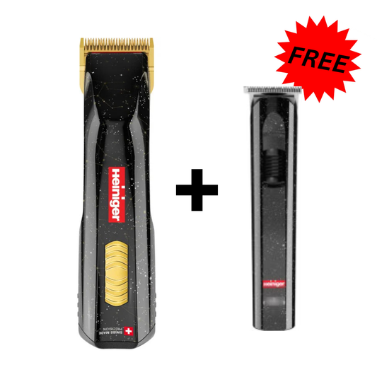 HEINIGER GOLD SIRIUS CLIPPER W/ FREE LIBERTAS TRIMMER