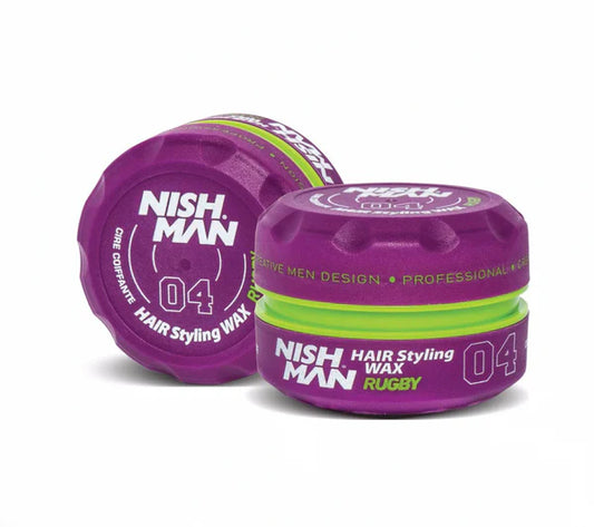 NISHMAN HAIR STYLING GEL WAX RUGBY 04 100ML