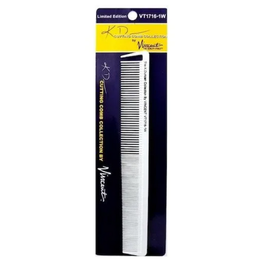 VINCENT CERAMIC HOOK CUTTING COMB 8.5" (#VT1716-1W)