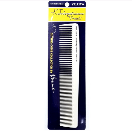 VINCENT MARCELING COMB 8.75" WHITE (#VT1717W)
