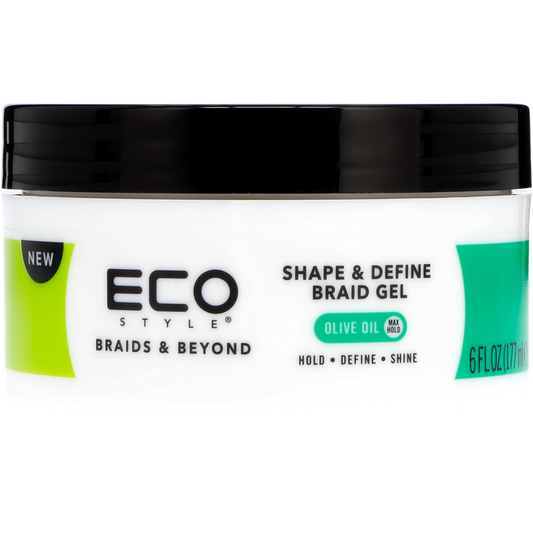 ECO STYLER BRAIDS & BEYOND SHAPE & DEFINE BRAID GEL 6OZ