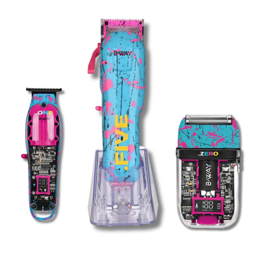 B-WAY FIVE CLIPPER, ONE TRIMMER, ZERO SHAVER COMBO