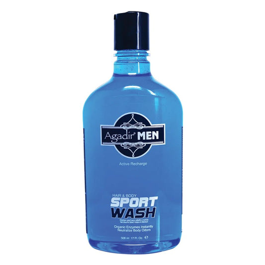 AGADIR MEN HAIR & BODY SPORT WASH 17 OZ