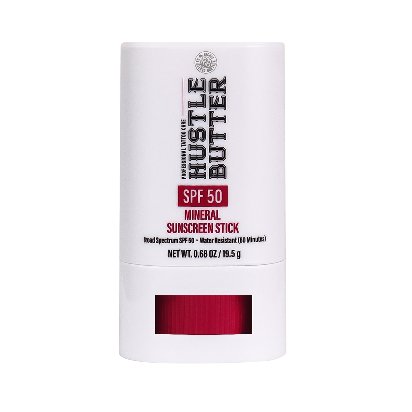 HUSTLE BUTTER MINERAL SUNSCREEN STICK SPF 50 - 0.68OZ