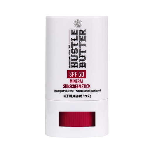 HUSTLE BUTTER MINERAL SUNSCREEN STICK SPF 50 - 0.68OZ