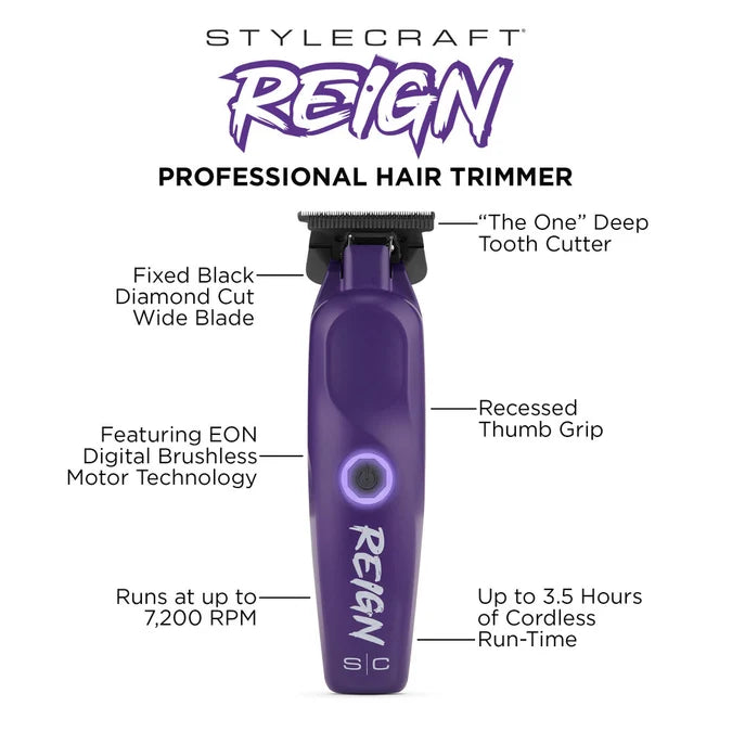 STYLECRAFT REIGN TRIMMER - PURPLE (#SC422P)