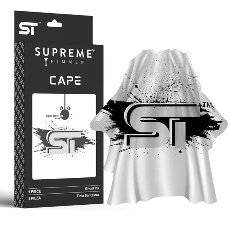 SUPREME PREMIUM BARBER CAPE - GHOST INK