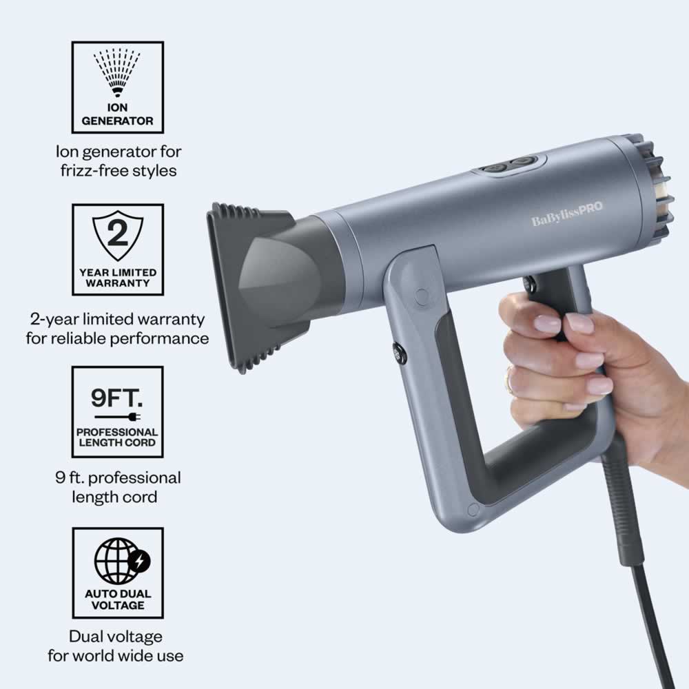 BABYLISSPRO AIRSQUARE HIGH SPEED DRYER (#BNTASQ1)