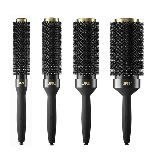 JRL MIXED BRISTLE ROUND BRUSH EXTRA-LONG SET