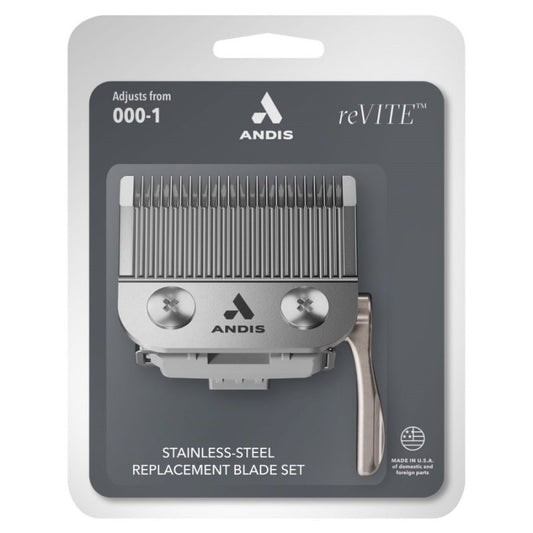 ANDIS REVITE TAPER BLADE - GREY (#86010)
