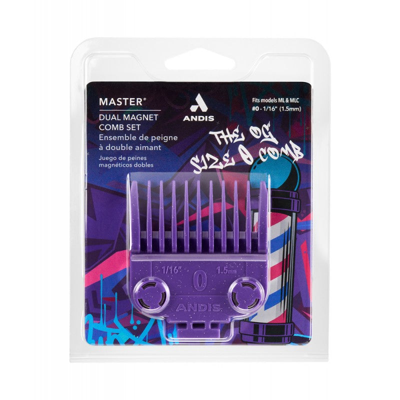 ANDIS MASTER DUAL MAGNET OG SIZE 0 COMB (#561385)