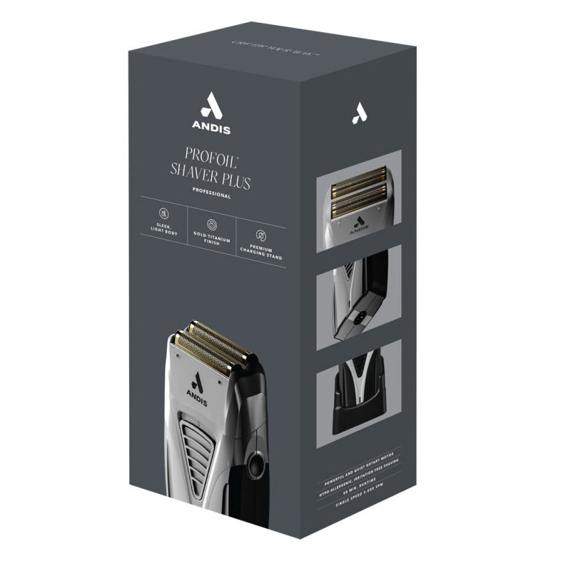 ANDIS PROFOIL LITHIUM PLUS TITANIUM FOIL SHAVER (#17255) - N.O.S. Barber Supply