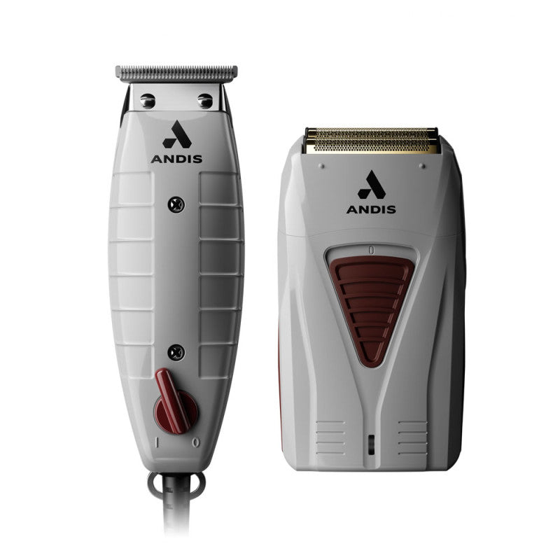 ANDIS FINISHING COMBO - TRIMMER & SHAVER (#17270) - N.O.S. Barber Supply