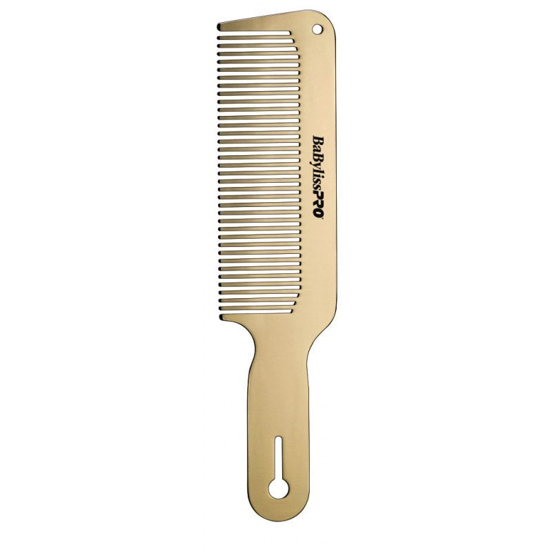 BABYLISSPRO GOLDFX METAL COMB 2PK (#BCOMBSET2G) - N.O.S. Barber Supply