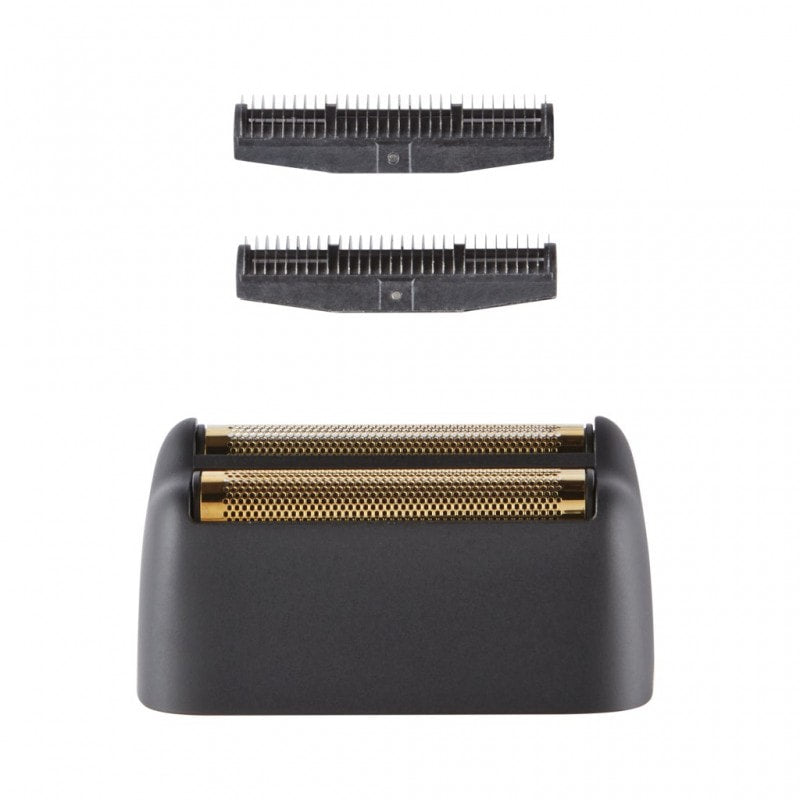 Babyliss Pro FX3 shaver replacement foil and cutter, black and silver, designed for easy installation and optimal shaving performance.