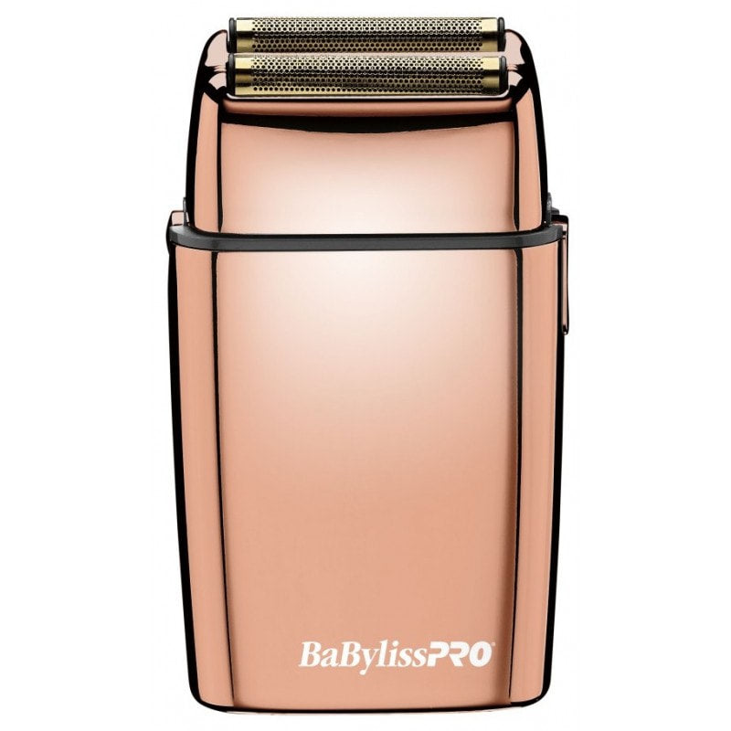 BABYLISSPRO FOILFX DOUBLE-FOIL SHAVER ROSE GOLD (#FXFS2RG) - N.O.S. Barber Supply