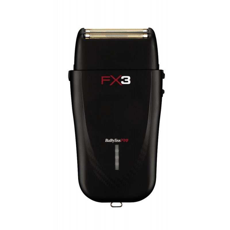 Babyliss Pro FX3 Shaver with ergonomic handle and foil head, designed for close and comfortable shaving.