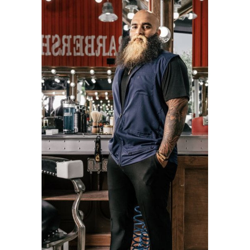 BARBER STRONG - THE BARBER VEST - N.O.S. Barber Supply