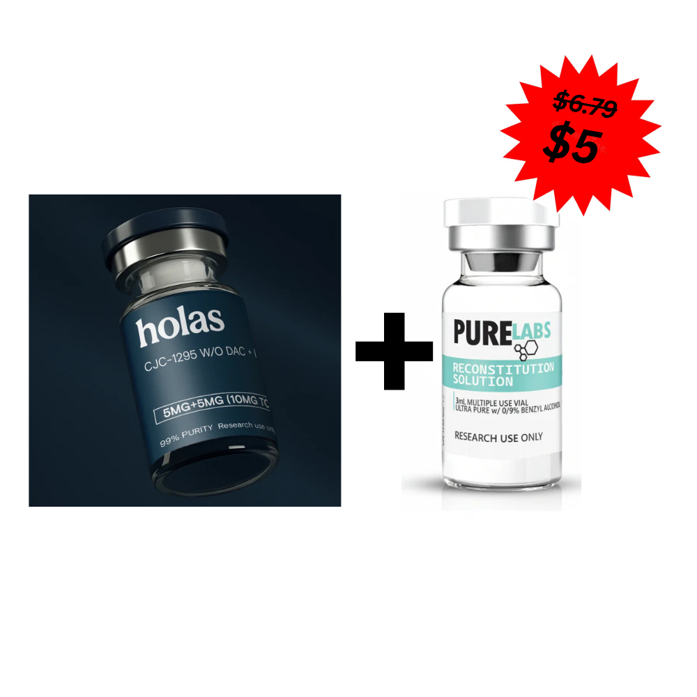 HOLAS CJC1295 WITHOUT DAC & IPAMORELIN PEPTIDE