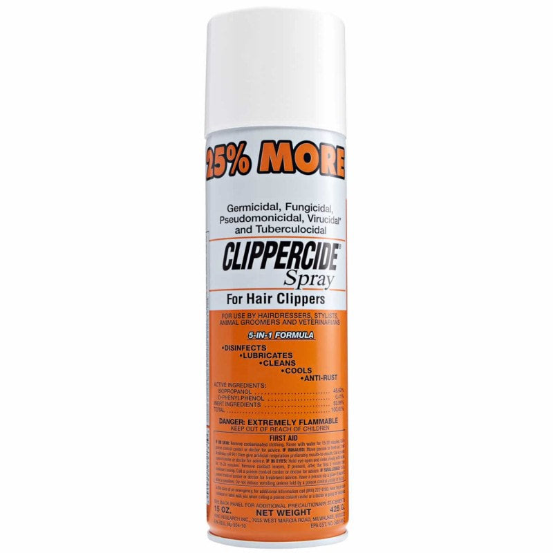CLIPPERCIDE SPRAY BONUS 15OZ - N.O.S. Barber Supply