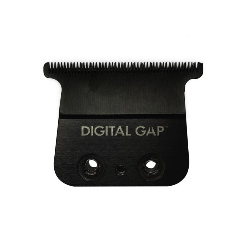 Cocco Pro Digital Gap Standard Trimmer Blade (#DGST) for grooming, shown with a close-up view of the blade's precise cutting edge.