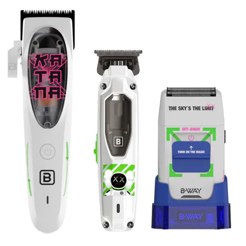 B-WAY KATANA CLIPPER, TRIMMER, SHAVER COMBO