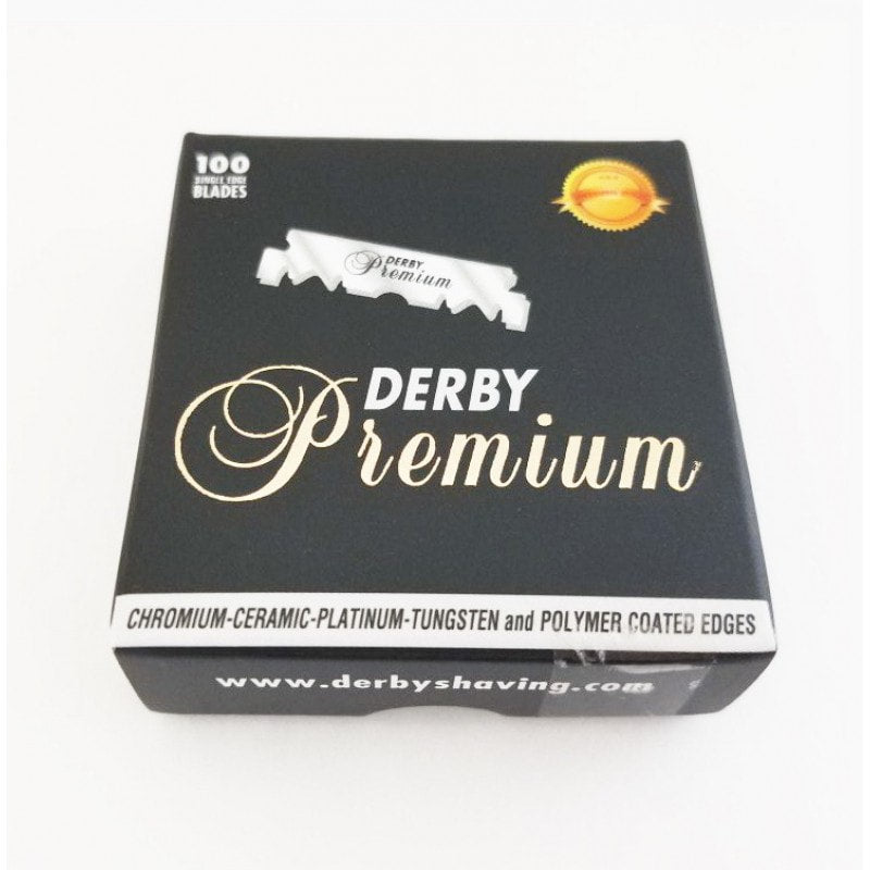 DERBY PREMIUM SINGLE EDGE BLADES 100PK - N.O.S. Barber Supply