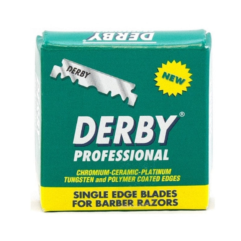 DERBY SINGLE EDGE RAZOR BLADES 100PK - N.O.S. Barber Supply
