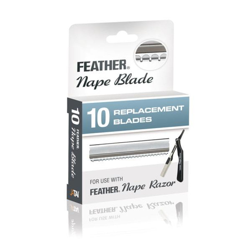 FEATHER NAPE RAZOR BLADES 10/PK (#FI-30-300)