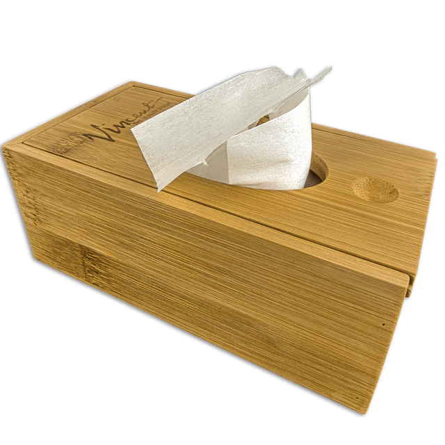 VINCENT BAMBOO NECK STRIP DISPENSER (#VT166)
