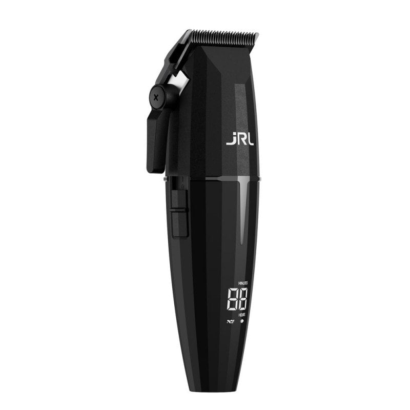 JRL Onyx Professional Clipper with black and silver design for precise hair cutting and grooming.