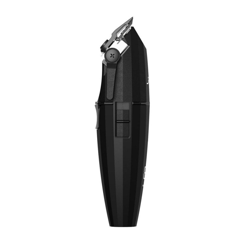 JRL Onyx Professional Clipper, sleek black hair clipper with ergonomic design, used for precise hair cutting and grooming.