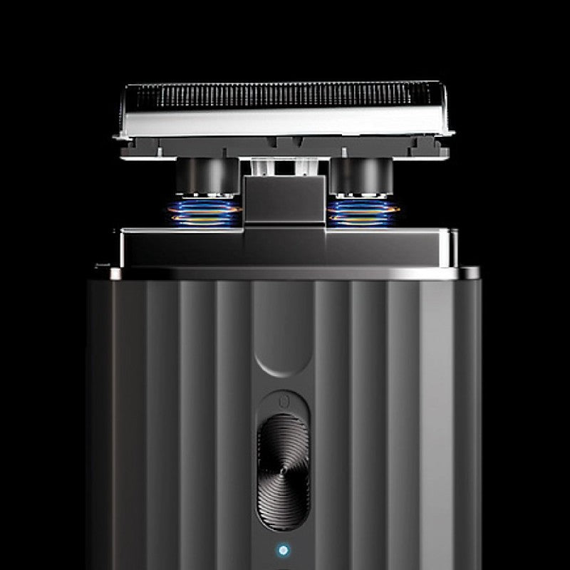 JRL Onyx SF Pro shaver with ergonomic handle and sleek black design, ideal for close and comfortable grooming.