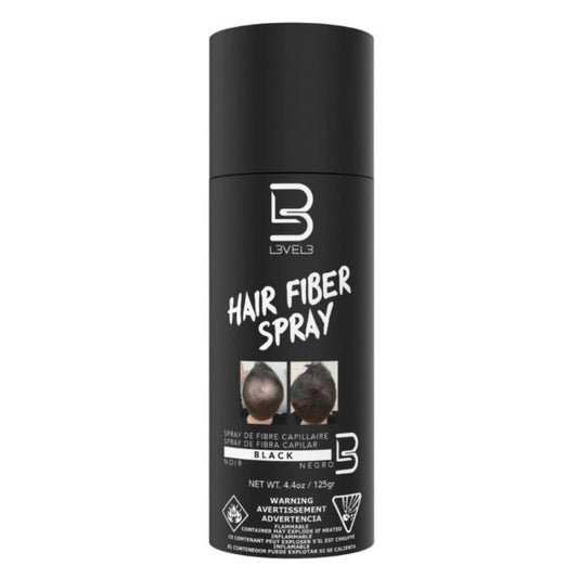 L3VEL3 HAIR FIBER SPRAY BLACK - N.O.S. Barber Supply