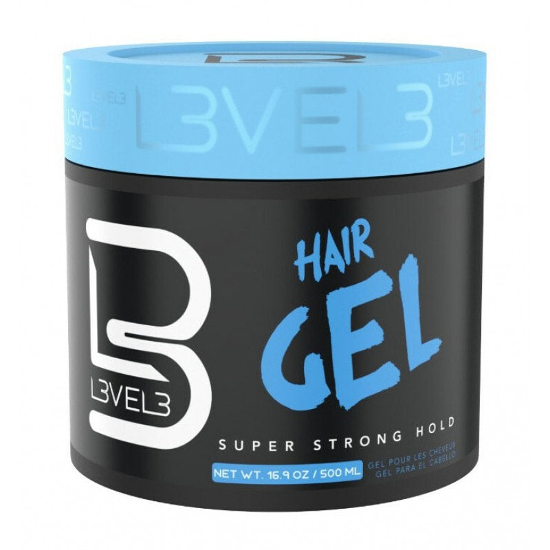 L3VEL3 HAIR GEL 500ML - N.O.S. Barber Supply