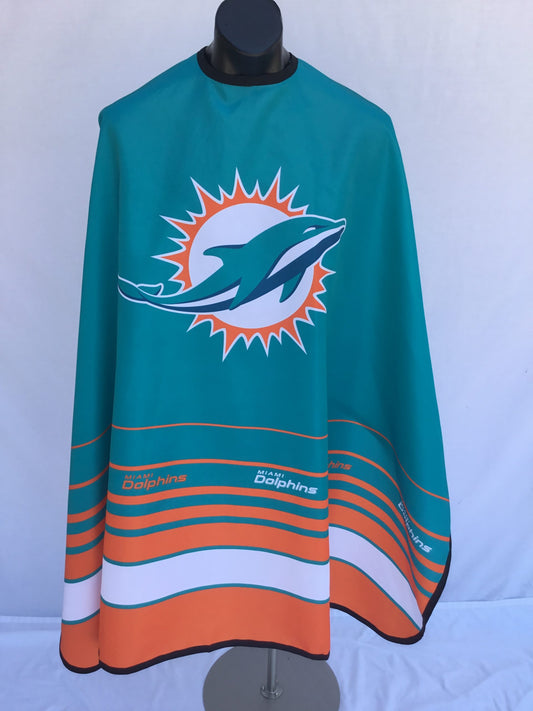 MIAMI DOLPHINS - MY TEAM CAPE - N.O.S. Barber Supply