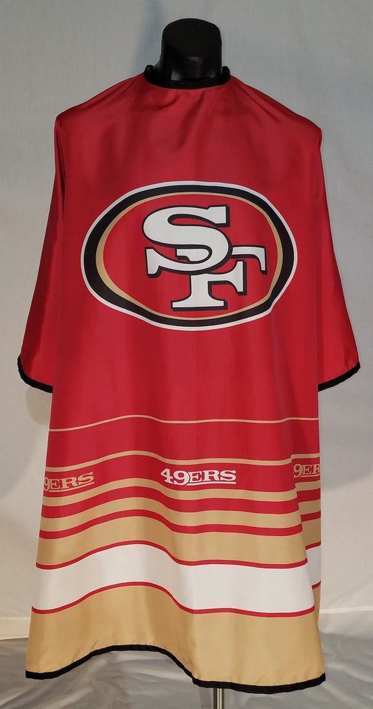 SAN FRANCISCO 49ERS - MY TEAM CAPE - N.O.S. Barber Supply