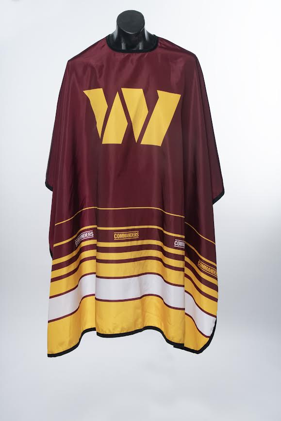WASHINGTON COMMANDERS - MY TEAM CAPE - N.O.S. Barber Supply