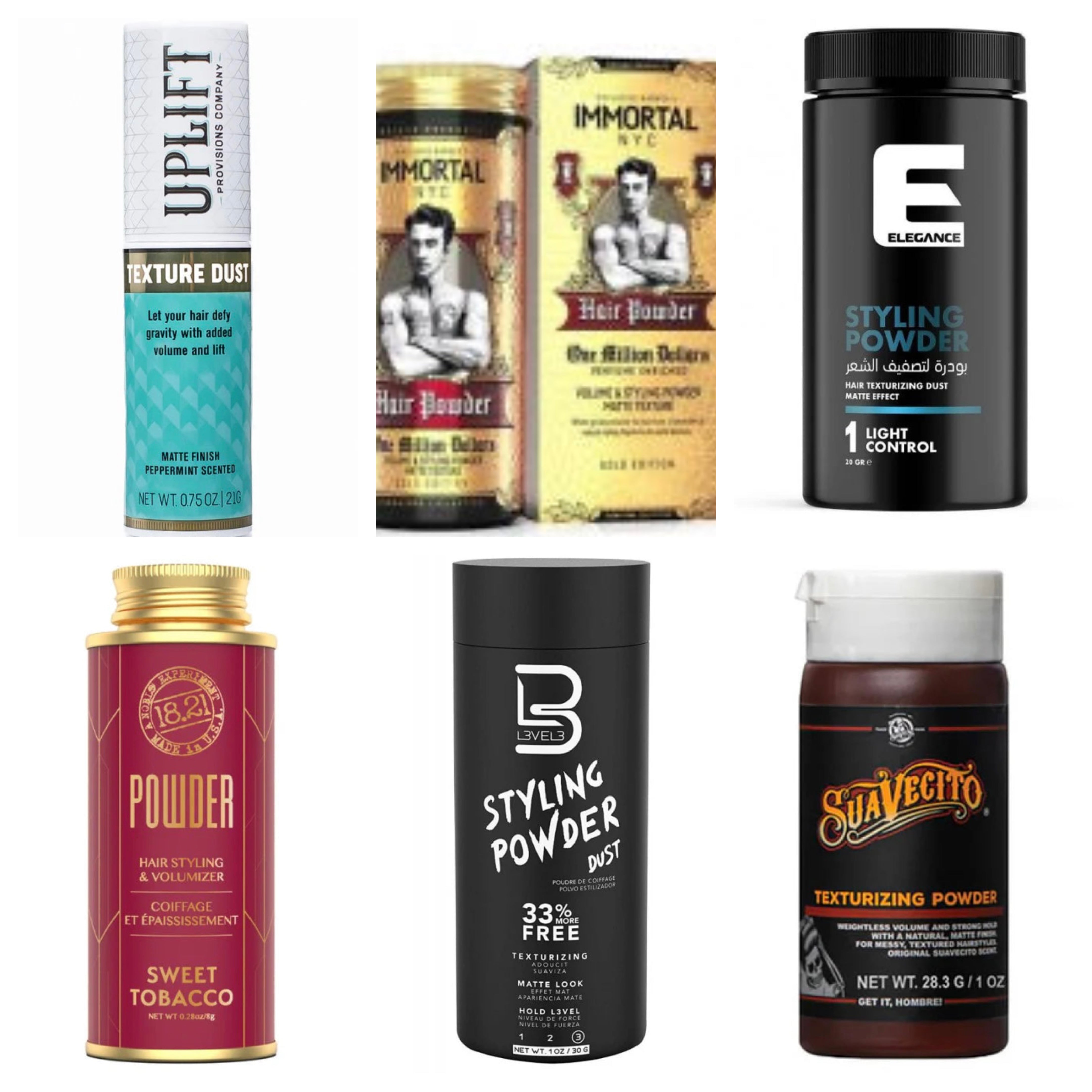 STYLING POWDER POWER PACK (6PCS) – N.O.S. Barber Supply
