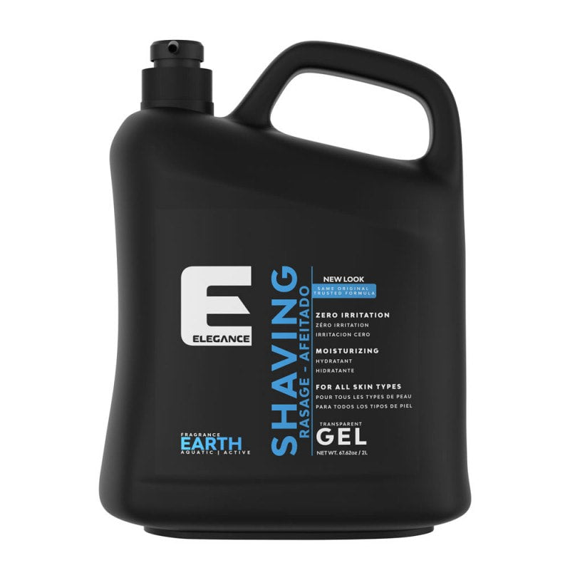 ELEGANCE SHAVING GEL (EARTH) 67.6OZ / 2L