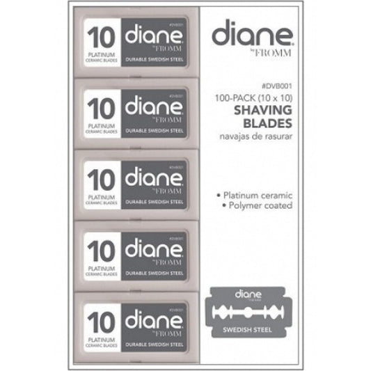 DIANE DOUBLE EDGE RAZOR BLADES 100PK (#DVB001)