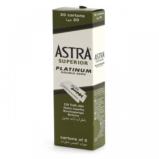 ASTRA PLATINUM DOUBLE EDGE BLADES 100PK